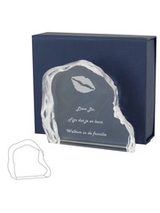  Glazen rots, 120x100mm