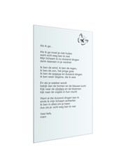  Spiegel graveren, 30x60x0,3cm