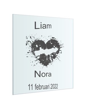  Spiegel graveren, 45x60x0,4cm