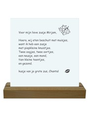  Spiegel graveren, 30x30x0,3cm