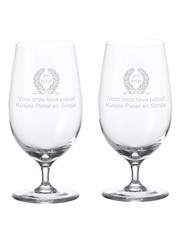  2 stuks Leonardo bierglazen