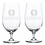 2 stuks Leonardo bierglazen, 16x8cm, 390ml