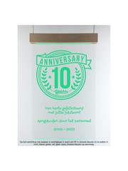  Hangend transparant plexiglas met LED-verlichting, 32x23cm of 22x33cm