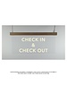  Hangend transparant plexiglas met LED-verlichting, 62x28cm