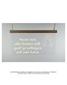  Hangend transparant plexiglas met LED-verlichting, 82x43cm