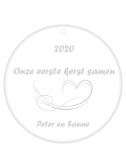  (Kerst)bal voor in de kerstboom