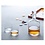 Whiskeykaraf met 2 whiskeyglazen, 1x 0,7 liter en 2x 320ml