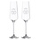 2 stuks chique Leonardo champagneglazen, 26x6,0cm, 280ml