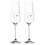 2 stuks chique Leonardo champagneglazen, 26x6,0cm, 280ml