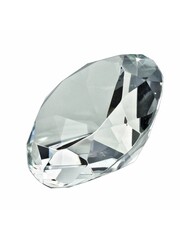 Glazen diamant, doorsnede 8cm
