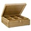 Luxe Bredemeijer Theedoos 6 vaks bamboe, 187x219x73mm