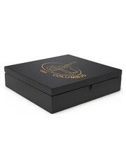  Zwarte luxe Bredemeijer Theedoos 12 vaks bamboe