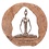 Beeld yoga / ontspanning, 28,5x27x5cm