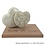 Beeld: 2 harten met beuken plank