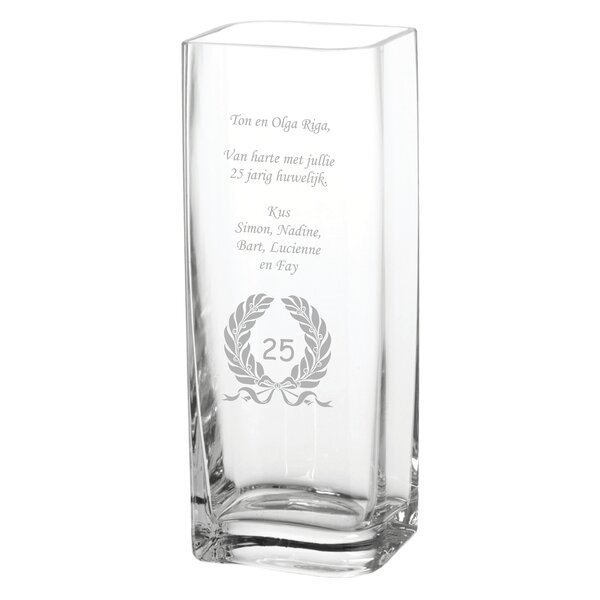 Leonardo vaas, model Lucca, 30x11x9cm