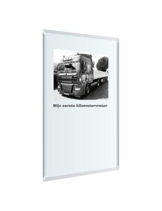  Spiegel graveren,30x60cm of 60x30cm met facet-rand
