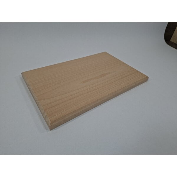 Beuken plank, naturel,  320x205x18mm