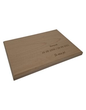  Beuken plank, naturel, 220x150x18mm