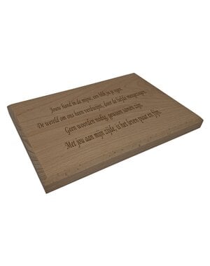  Beuken plank, naturel, 260x180x18mm