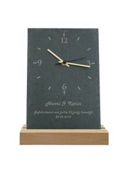  Leisteen met klok, 20cm breed