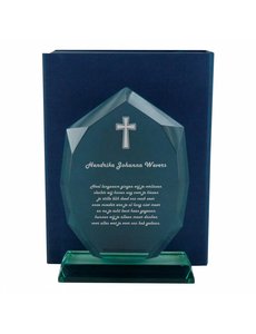  Glasbokaal, 220x150mm