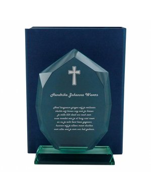  Glasbokaal, 220x150mm