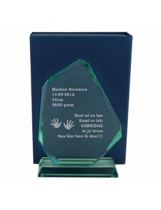  Glazen award, 220x150mm