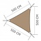 Umbrosa Ingenua driehoek  5 x 5 Sunbrella