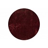 Ross 47 - Rond vloerkleed in bordeaux rood