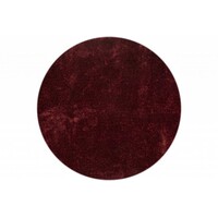 Floorpassion Ross 47 - Rond vloerkleed in bordeaux rood
