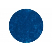 Floorpassion Ross 33 - Rond hoogpolig vloerkleed in blauwe kleursamenstelling