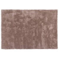 Floorpassion Sandro 15 - Modern hoogpolig vloerkleed in bruin/grijs