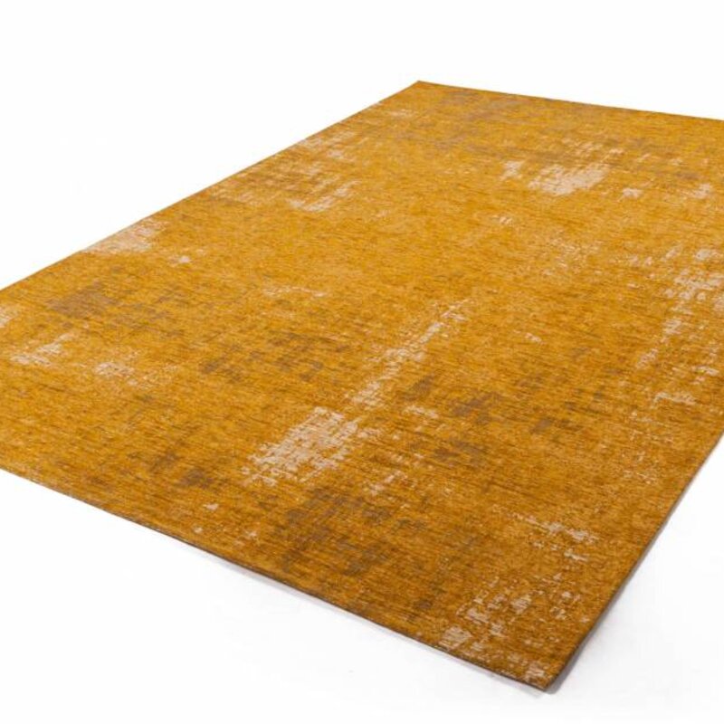 Réal 62 - Vintage vloerkleed in Okergeel