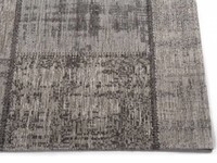 Pognum 24 - Uniek vintage vloerkleed in grijze kleurstelling