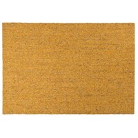 Frans Molenaar Beach Life 65 - Wollen vloerkleed in donker okergeel