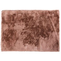 Floorpassion Noëlle Riche 42 - Hoogpolig vloerkleed in Oudroze