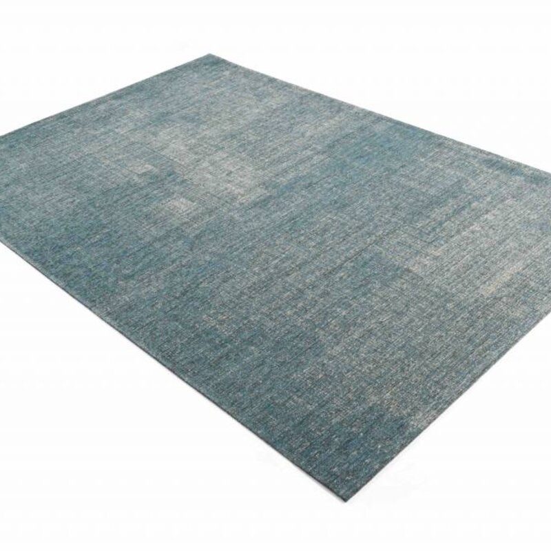 Mace 30 - Vintage vloerkleed in Turquoise kleurstelling