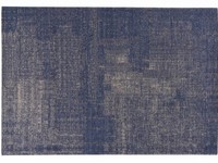 Mace 37 - Vintage vloerkleed in Donkerblauwe kleurstelling