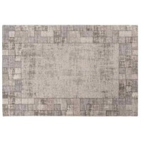 Floorpassion Gaia 23 - Vintage vloerkleed in Grijze kleurstelling