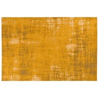 Floorpassion Réal 62 - Vintage vloerkleed in Okergeel