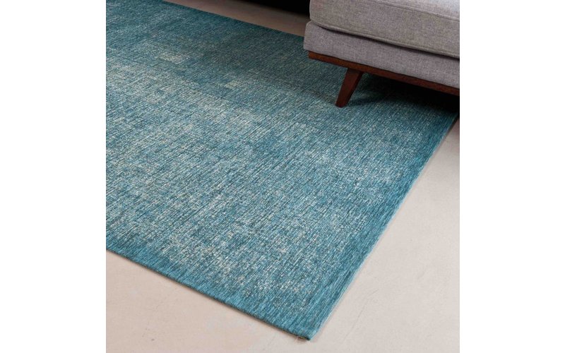Mace 30 - Vintage vloerkleed in Turquoise kleurstelling