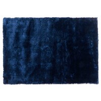 Floorpassion Reef 35 - Hoogpolig vloerkleed in diepe Blauw tinten