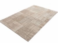 Pognum 11 - Uniek vintage vloerkleed in beige kleurstelling