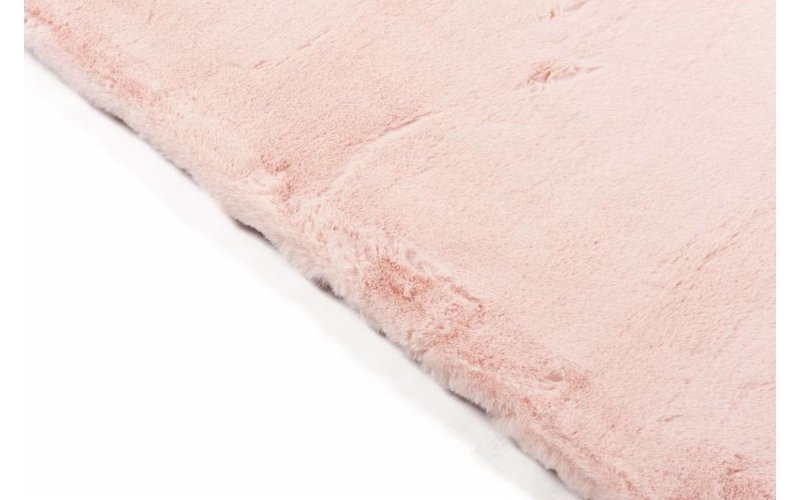 Fay Soft Pink - zacht hoogpolig vloerkleed in roze-