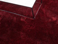 Ross 44 - Prachtig hoogpolig vloerkleed in rode mix kleurensamenstelling