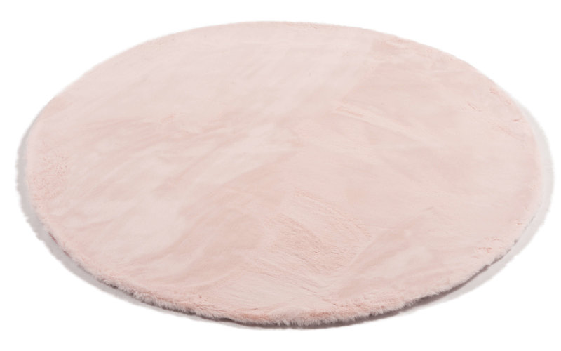 Fay Soft Pink - Rond vloerkleed roze