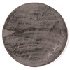 Floorpassion Fay Soft Dark Grey 23 - Rond vloerkleed zacht