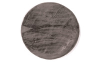 Fay Soft Dark Grey 23 - Rond vloerkleed zacht