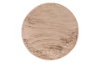 Fay Soft Beige - Rond vloerkleed zacht