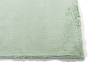 Fay - zacht hoogpolig vloerkleed in mintgreen